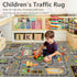 KEBEXXY Room,47X63Inch/120X160CM Kids Rug Play Mat Great for Playing with Cars and Toys,Educational Kid Road