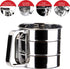 2.5 Cup Flour Sifter, Semi Automatic Small Baking Sieve, Stainless Steel Fine Mesh Sieve