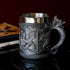Medieval Roaring Dragon Mug - Dungeons and Dragons Beer Stein Tankard, 15.8oz Stainless Coffee Mug for GOT Lovers