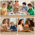 300 Anxiety Bookshelf Mini Books, Portable Bookshelf for Stress Relief, Miniature Decorative with Mini Photo