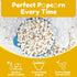POPCO Silicone Microwave Popcorn Popper | Collapsible Bowl BPA Free and Dishwasher Safe - 15 Colors Available