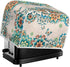 Boho Butterfly Print 4 Slice Toaster Cover, Anti-Sputtering Dust Cover, Washable Kitchen Appliance Protector