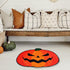 FANTPK Halloween Bathroom Rug, Fall Pumpkin Bath Mat Water Absorbent Non-Slip Washable for Shower Tub Microfiber