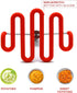 Jell-Cell Potato Masher - Silicone Protect Body with Premium Stainless Steel for Smooth Mashed Potatoes