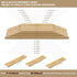 Angimio 8 Set- 7" 14" (7" 14") Bamboo Spice Rack Drawer Organizer - Pieces Wide Per Piece - Combine Pieces Into Wide
