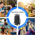 2 Bottle Leakproof Wine Cooler Bag, Insulated Padded Tote Carrier with Handle and Adjustable Strap, Black