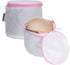 Mesh Bra Bags for Washing Machine, Lingerie wash Bags for Laundry (set of 2) by Mamlyn