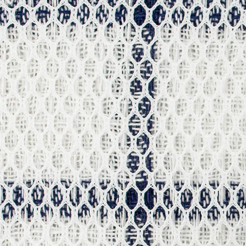 Set, 12x12, 6 DII Scrubber Dishcloths Collection Windowpane Dishrag White/Nautical Blue Stripe, Piece
