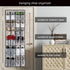 Over The Door Shoe Organizer: Hanging Shoe Rack with 24 Mesh Large Pockets for Men, Women, Kids