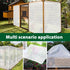 16 10x20FT Grommets, ANGAR Mil Heavy Duty Clear Greenhouse Tarp, Waterproof Clear Tarps with UV Resistant Greenhouse