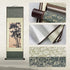 AtfArt Asian Wall Decor, Beautiful Silk Scroll Painting Bamboo Leaf Plant - Ancient Bamboo Oriental Decor (36.2 x 12 in)