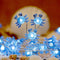 Impress Life Bay Marina Theme Ocean String Lights, 40 LEDs Blue Crab