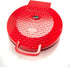 Zenith Versa Grill Non-Stick Pizza Maker Machine - Electric Indoor Grill, Calzone Maker, Red