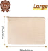 2 Pack XXL Large Microfiber Dish Drying Mat,24*17 inch Absorbent Dish Drainer Kitchen Counter,Dish Drying Pad for Countertops,Sinks,Draining Racks(Beige)