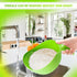 Rice Strainer with Handle - Lightweight Rice Washer Strainer Bowl with Smart Design for Easy Water Draining, Easy to