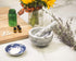 HIC Kitchen Mortar and Pestle Set, Solid Fine-Quality Carrara Marble Spice Herb Grinder