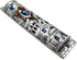 TALISMAN4U Silver Enamel Jewish MEZUZAH CASE with Scroll, 4 Inch Jerusalem Israel Judaica Door Mezuza