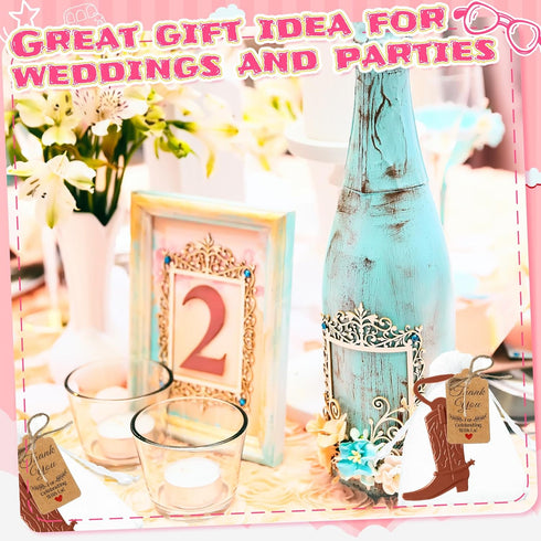 99 Set Meanplan Pcs Cowboy Boot Bottle Opener Cowgirl Western Derby Wedding Party Favor Includes Cowboy Beer Bottle