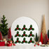 Jinshining 20 Pcs Red and Green Christmas Holly Berries Faux Berry Flowers with Leaves Xmas Berry Picks