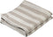 BLESS LINEN Jacquard Striped Pure 100% Linen Hand Kitchen Towel, 16 x 30 Inches,