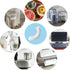 50pcs Disposable Thickened Small Appliance Dust Covers, Clear Plastic with Elastic, Oil Dust Proof for Blender, Air