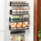 Umomi Magnetic Spice Rack for Refrigerator, 5 Pack Magnetic Shelf for Refrigerator, Moveable