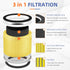 RENPHO Air Purifier RP-AP088-F1 Filter Replacement, 5 in 1 H13 True HEPA Activated Carbon Filter, 2 Pack