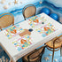 15Packs 17X11Inches Mermaid Crafts for Kids Coloring Placemats with Thankful - Fall Art Activities for Friendsgiving