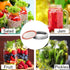 SLifeJars Canning Lids and Rings Regular Mouth, 240 Pcs 70MM Mason Jar Lids and Rings Set for Leak Proof Canning