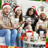 16 oz Winter(12 Cocoa,2.33.56.3 Inches) Tioncy Hot Chocolate Bar Supplies Christmas Reusable Coffee Cups Gift with Lids