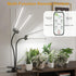 6000K Plants,Dimmable 4/8/12H,High Growth,2-Head Juhefa LED Grow Light,Super Bright White Full Spectrum Clip Plant
