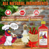 >60lb 16oz CreatureCops Spicy Squirrel Seed Sauce | All-Natural & Squirrel-Resistant Hot Pepper Bird Seed Oil | Flaming