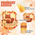 Whaline 600Pcs Fall Thanksgiving Mini Square Cupcake Liners, Pumpkin Leaf Acorn Cupcake Wrappers