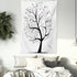 Lunarable Mathematics Room Tapestry King Size, Math Tree Branches Complex Formulas Print, Wall Hanging Bed Cover 30" X