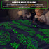 50"60" Glow in The Dark Blanket for Boys Truck Car Toys Unique Gifts for Kids Glowing Cartoon Tractor Throw Blanket