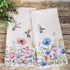 Summer Hummingbird Set 2, 18 26 Inch Seliem Anemone Flower Kitchen Dish Towel of Wild Floral Ultra Absorbent Hand