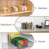 2-Pack Closet, Closet, SURETIVIAN Purse Organizers for Adjustable Small Shelf Divider Rack for Clear Handbag Storage