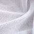 White Short Sheer Curtains, 36 Inch Length for Kitchen Door, 2 Panel Set for Small Window Decor
