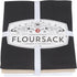 Now Designs Floursack Kitchen Towels, Set of Three, Black/Oyster/White