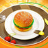 6 CroBlissful Pcs Artificial Hamburgers Realistic Fake Food Bread Model Photography Prop for Kitchen Food Fake Display