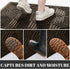Yimobra Front Entrance Door Mat, All-Season Heavy Duty Outdoor Indoor Floor Mat, 29.5x17 Inch, Beige Brown
