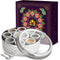 KSJONE Large Spice Container Masala Dabba With 9 Compartments, Masala Box, Spice