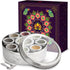 KSJONE Large Spice Container Masala Dabba With 9 Compartments, Masala Box, Spice