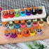 Vegetable Cutter Shape Set - Mini Cookie Cutters for Decorating Food, Children's Baking Accessories (20PCS+20Fork)