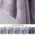 COZYART Set, Sets 6 2 2 2 650 Lavender Luxury Bath Towel Turkish Cotton Hotel Towel Bulk for Bathroom, Thick Bathroom