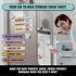 Sunsella 8.5" 11" Breastmilk Storage Guide Magnet | x Fridge Magnet Storage Chart for Breastmilk Freezer Storage | Baby