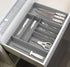 Simple Houseware Expandable Kitchen Drawer Flatware Organizer, Grey by Simple Houseware