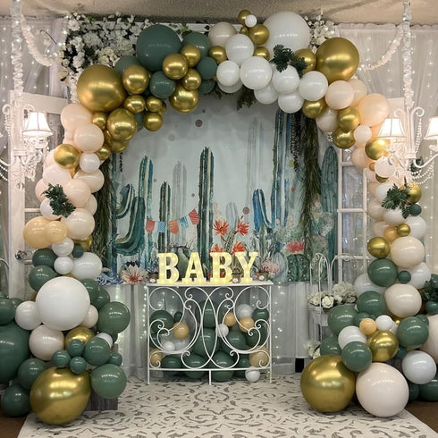 GPUSFAK BABY Marquee Light Up Letters - LED Letter Number Light Sign Decoration for Birthday Home Table Decor White