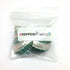 PEPPERLONELY 2 2-1/2 Inch 3 Inch PC Natural Large Hermit Crab Shells, Banded Green Blue Gade Turbo, ~