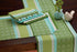 DII Basic Everyday Ribbed Tabletop Placemat Set, 100% Cotton, Aqua, 6 Piece, 13x19